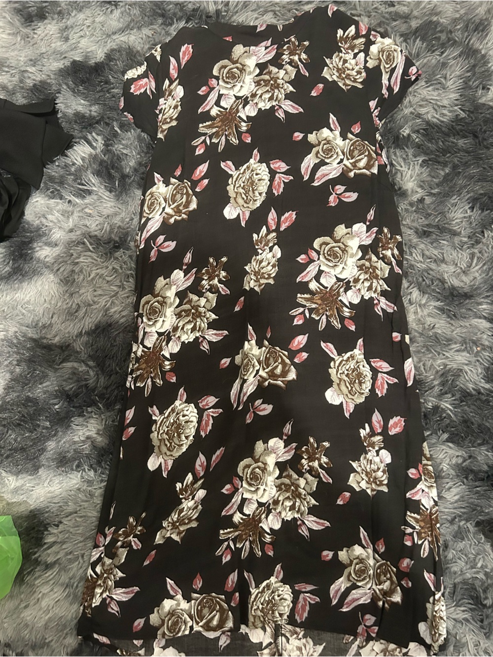 Black Floral Dress